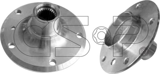 GSP 9427011 - Ступица колеса, поворотный кулак www.parts5.com