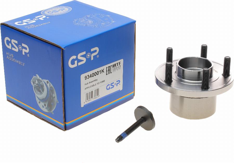 GSP 9340001K - Zestaw łożysk koła www.parts5.com