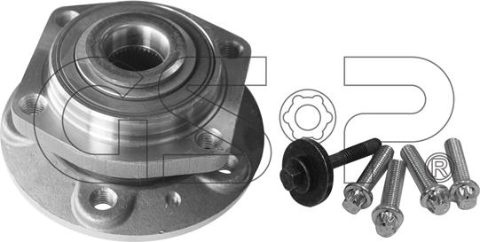 GSP 9336005K - Wheel hub, bearing Kit www.parts5.com