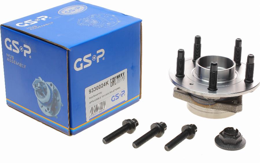 GSP 9330024K - Wheel hub, bearing Kit www.parts5.com