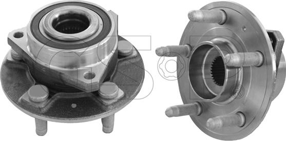 GSP 9330024 - Wheel hub, bearing Kit parts5.com