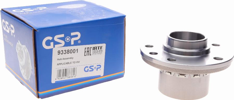 GSP 9338001 - Set rulment roata www.parts5.com