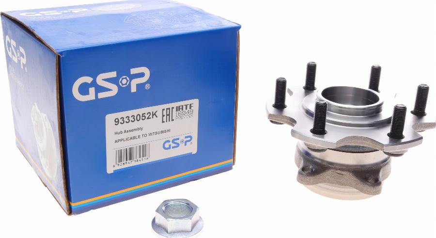 GSP 9333052K - Wheel Hub parts5.com