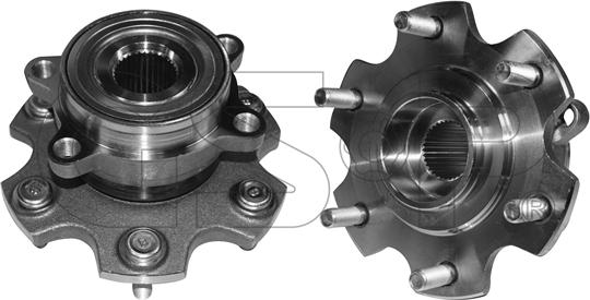 GSP 9333052 - Wheel hub, bearing Kit parts5.com