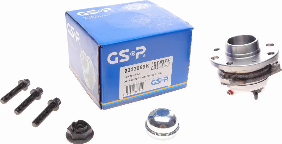 GSP 9333069K - Set rulment roata www.parts5.com