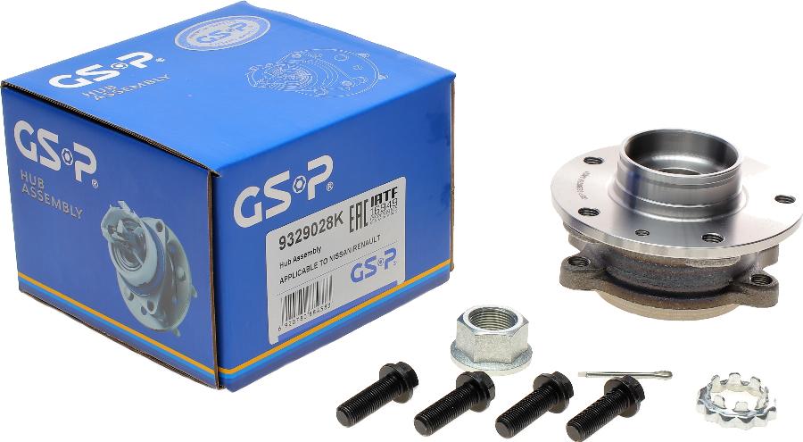 GSP 9329028K - Wheel hub, bearing Kit www.parts5.com