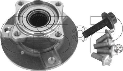 GSP 9324002K - Wheel hub, bearing Kit parts5.com