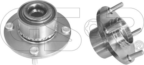 GSP 9325026 - Wheel hub, bearing Kit parts5.com