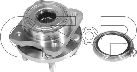 GSP 9326020K - Wheel hub, bearing Kit www.parts5.com