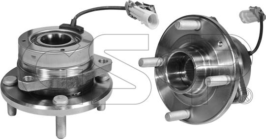 GSP 9328003 - Wheel hub, bearing Kit www.parts5.com