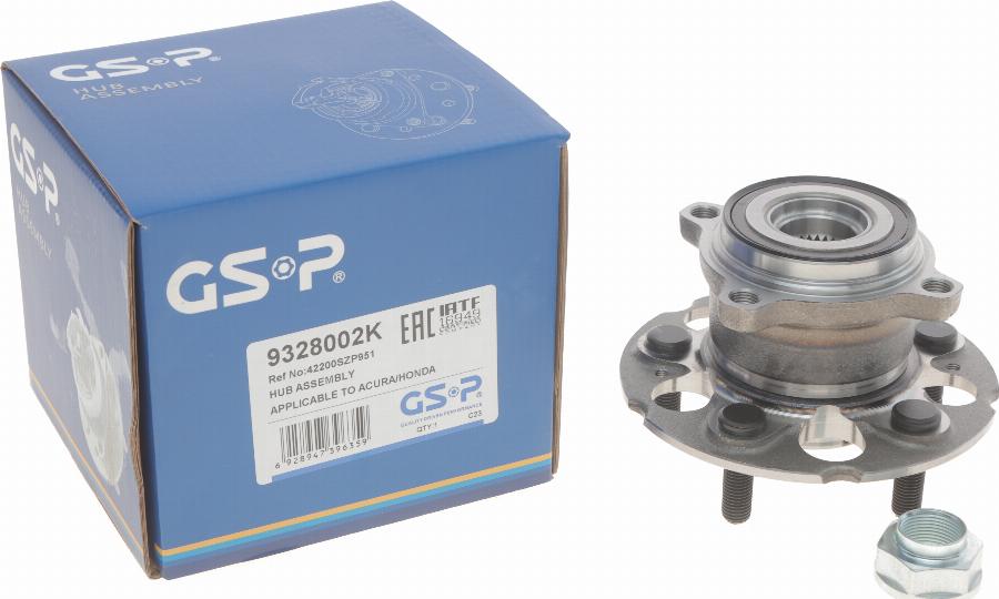 GSP 9328002K - Rattarumm www.parts5.com