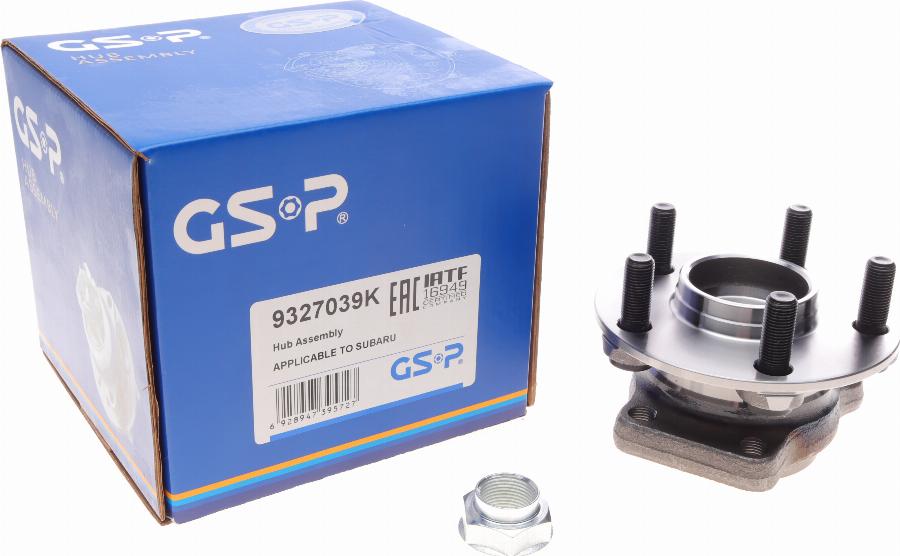 GSP 9327039K - Kerékcsapágy készlet www.parts5.com