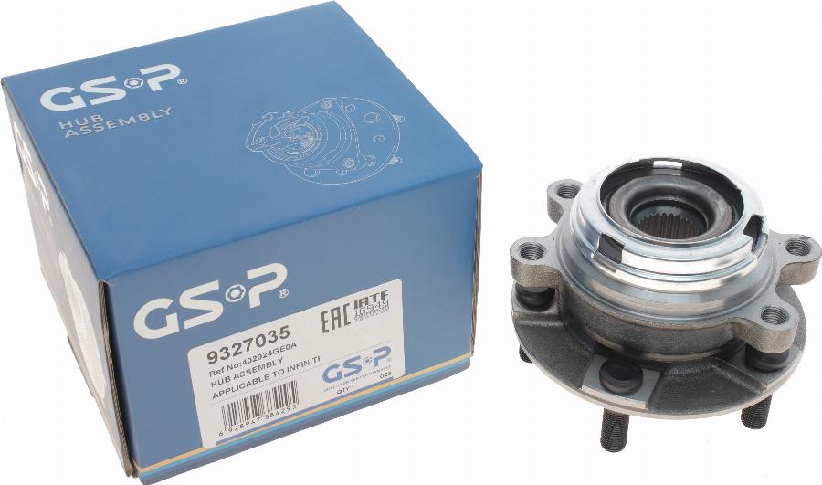 GSP 9327035 - Set rulment roata www.parts5.com