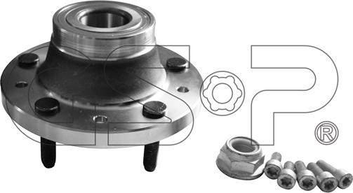 GSP 9245026K - Wheel hub, bearing Kit parts5.com