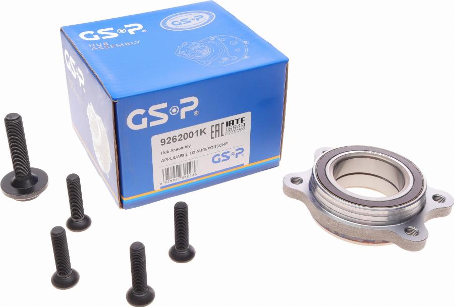 GSP 9262001K - Комплект подшипника ступицы колеса www.parts5.com