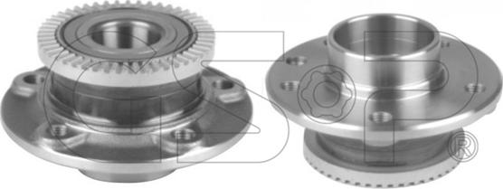 GSP 9235001 - Ступица колеса, поворотный кулак www.parts5.com