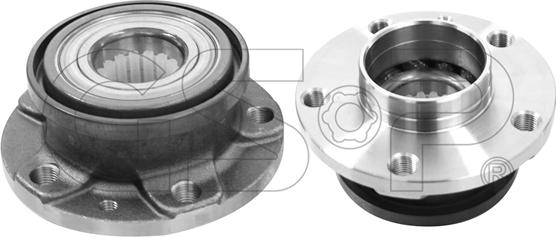 GSP 9235018 - Wheel hub, bearing Kit parts5.com