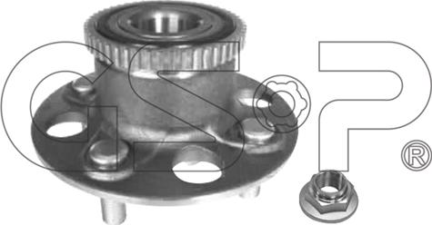 GSP 9230049K - Pyörän napa www.parts5.com