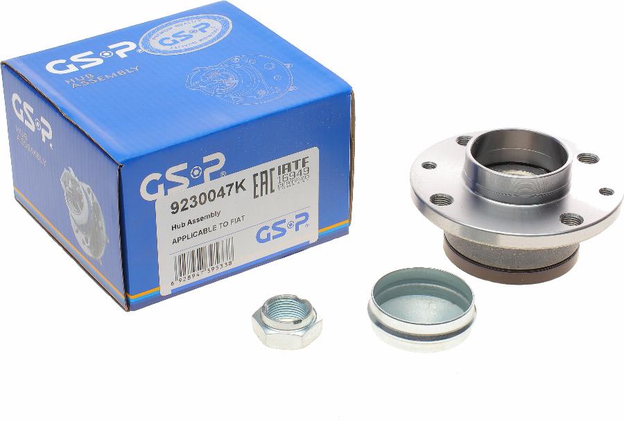 GSP 9230047K - Σετ ρουλεμάν τροχών www.parts5.com