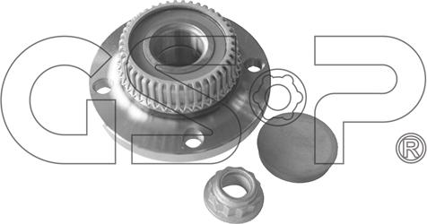 GSP 9230057K - Wheel hub, bearing Kit parts5.com