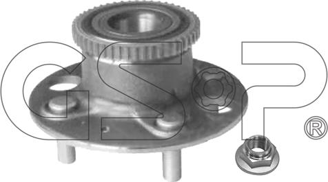 GSP 9230065K - Komplet ležaja kotača www.parts5.com