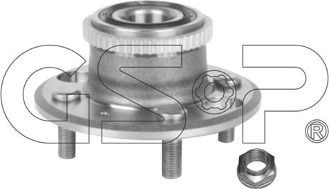 GSP 9230015K - Glavčina kotača www.parts5.com