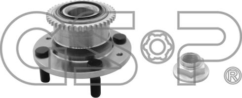 GSP 9230037K - Wheel hub, bearing Kit www.parts5.com