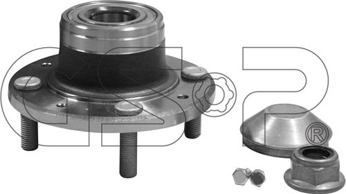 GSP 9230071K - Komplet ležaja točka www.parts5.com