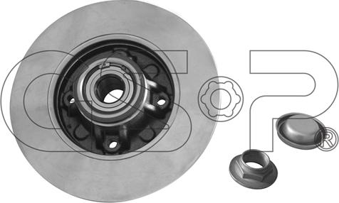 GSP 9230146K - Disc frana www.parts5.com