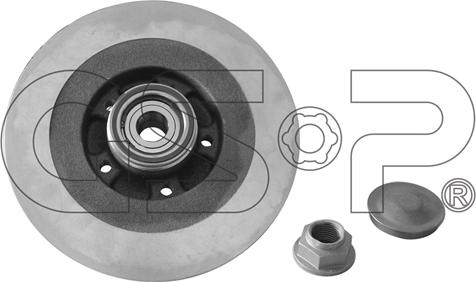 GSP 9230143K - Тормозной диск www.parts5.com