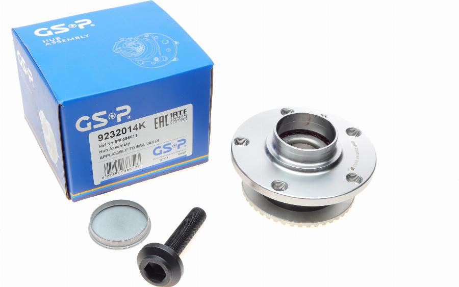 GSP 9232014K - Wheel Hub www.parts5.com