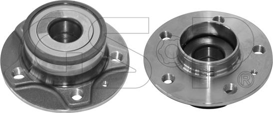 GSP 9232036 - Σετ ρουλεμάν τροχών www.parts5.com