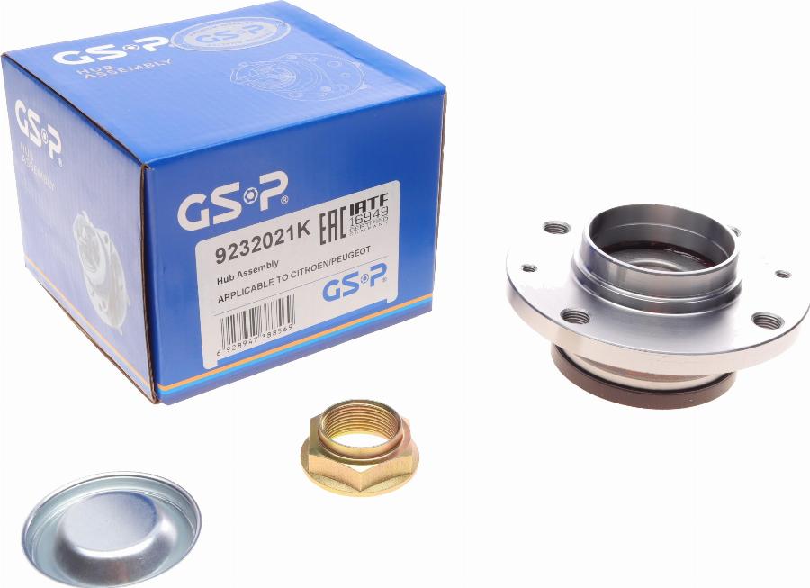 GSP 9232021K - Kit de roulements de roue www.parts5.com