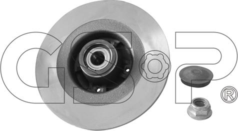 GSP 9225041K - Tarcza hamulcowa www.parts5.com