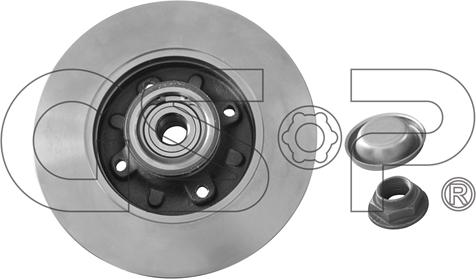 GSP 9225042K - Тормозной диск www.parts5.com