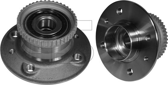 GSP 9225015 - Σετ ρουλεμάν τροχών www.parts5.com