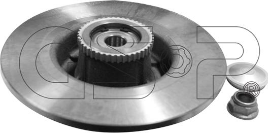 GSP 9225018K - Disc frana www.parts5.com