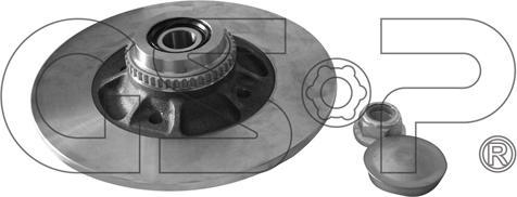 GSP 9225039K - Δισκόπλακα www.parts5.com