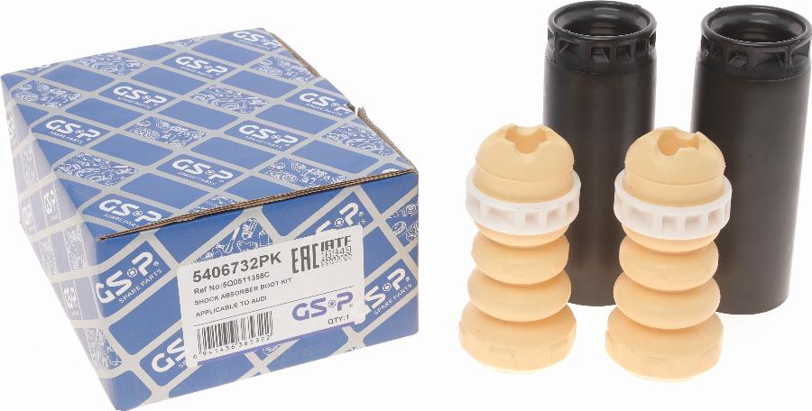 GSP 5406732PK - Kit de protection contre la poussière, amortisseur www.parts5.com