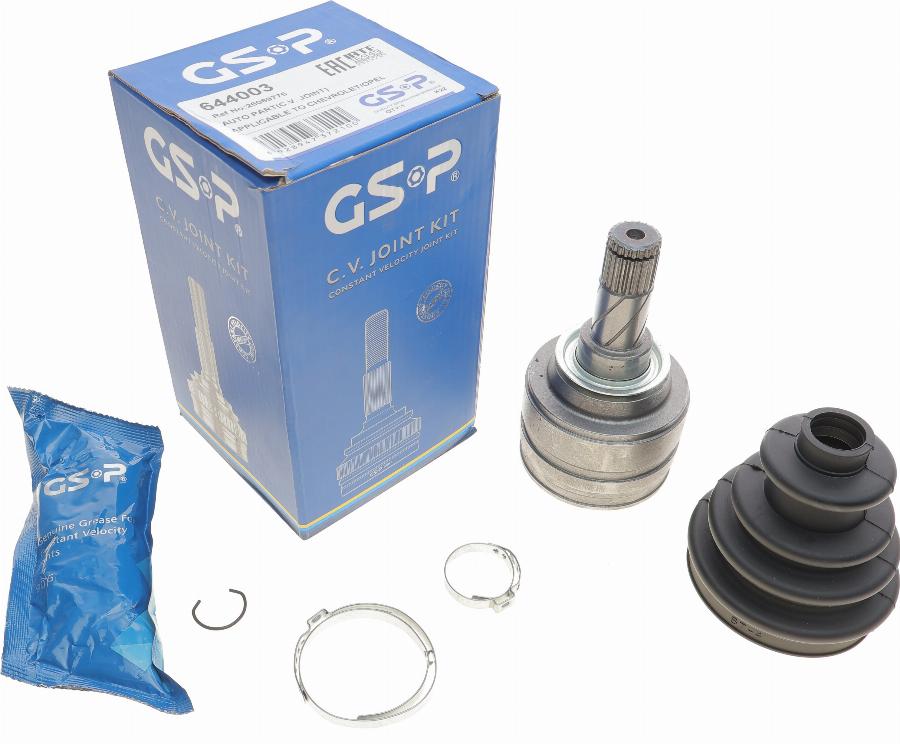 GSP 644003 - Joint Kit, drive shaft www.parts5.com