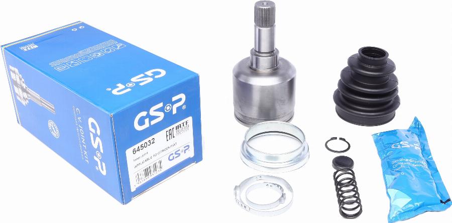 GSP 645032 - Gelenksatz, Antriebswelle www.parts5.com