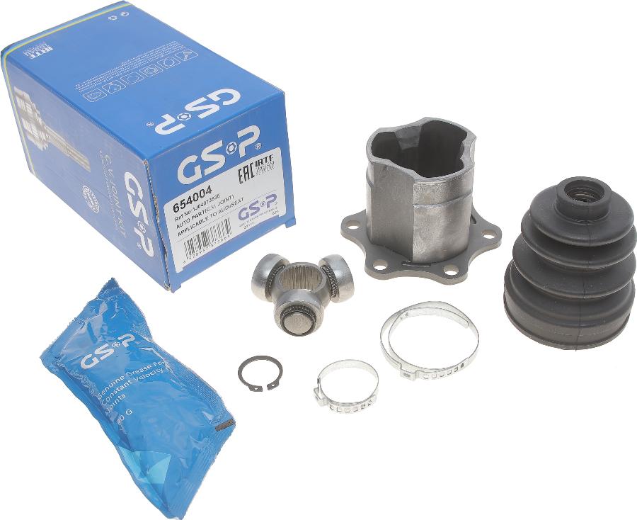 GSP 654004 - Komplet zgloba, pogonsko vratilo www.parts5.com