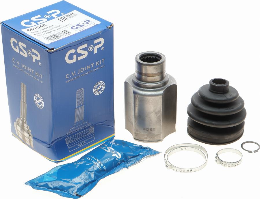 GSP 661048 - Каре комплект, полуоска www.parts5.com