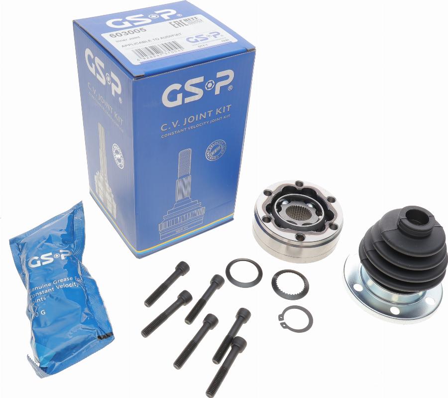 GSP 603005 - Sada kloubů, hnací hřídel www.parts5.com