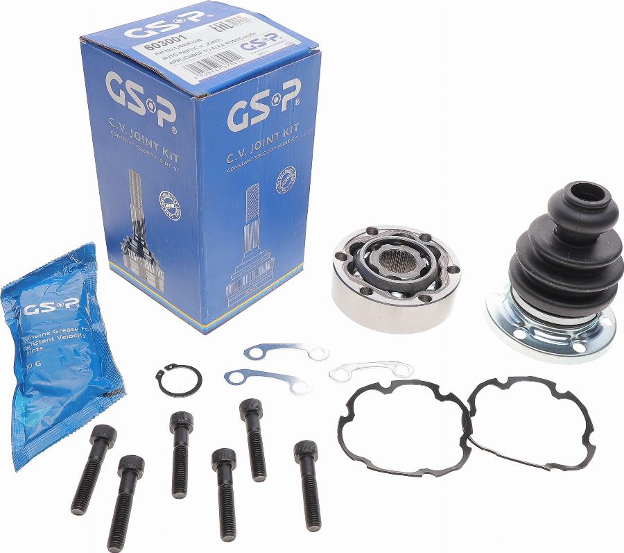 GSP 603001 - Шарнирный комплект, ШРУС, приводной вал www.parts5.com