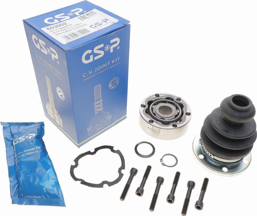 GSP 603002 - Sada kĺbov hnacieho hriadeľa www.parts5.com