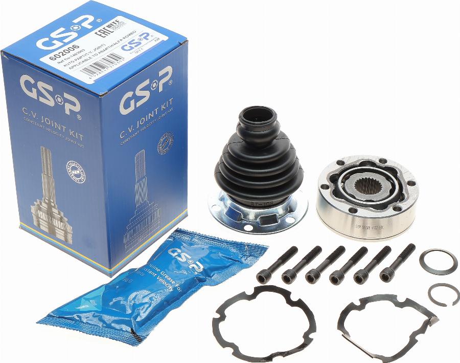 GSP 602006 - Joint Kit, drive shaft www.parts5.com