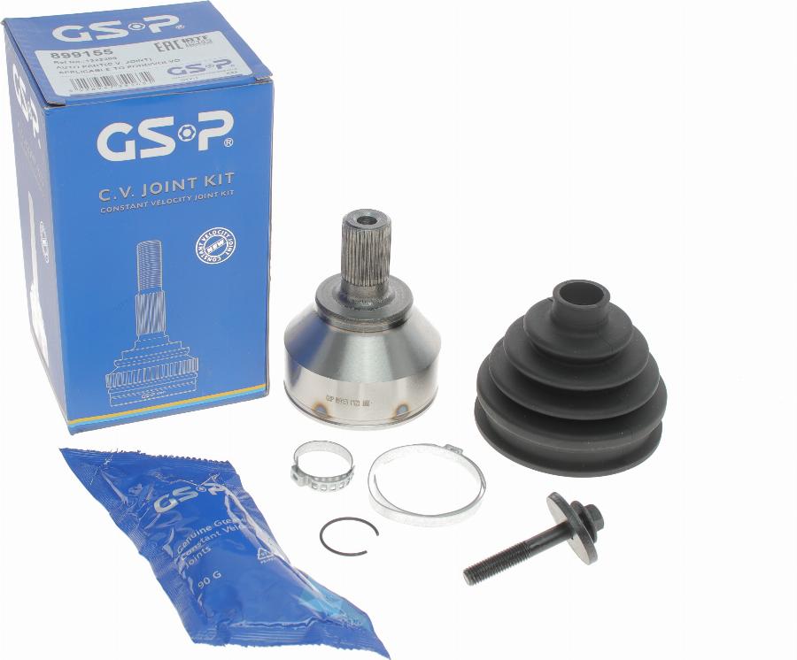 GSP 899155 - Σετ άρθρωσης, άξονας μετάδ. κίν. www.parts5.com