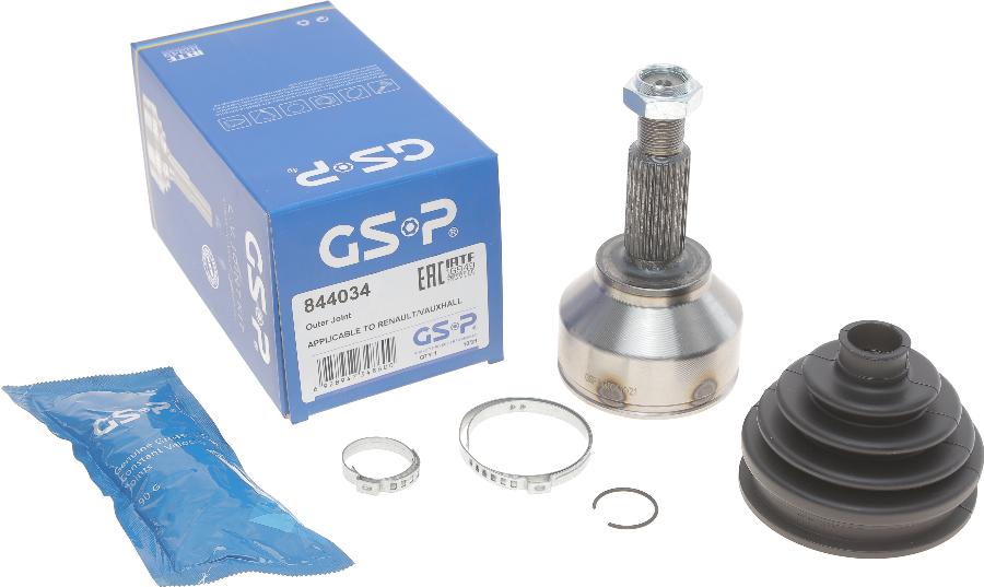 GSP 844034 - Zestaw przegubu, wał napędowy www.parts5.com