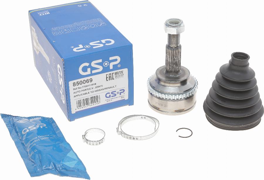 GSP 850069 - Zestaw przegubu, wał napędowy www.parts5.com